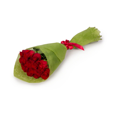 Букет из красных роз в фетре Электросталь Московская область